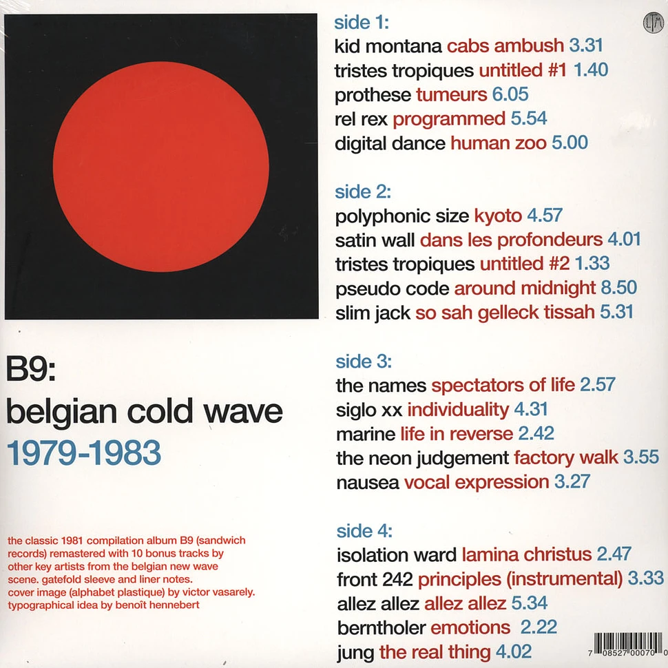 V.A. - B9: Belgian Cold Wave 1979-1983