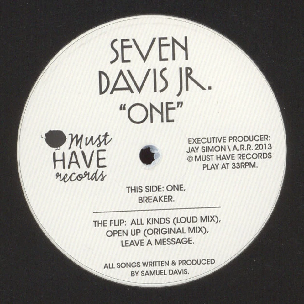 Seven Davis Jr. - One (White Edition Vinyl)
