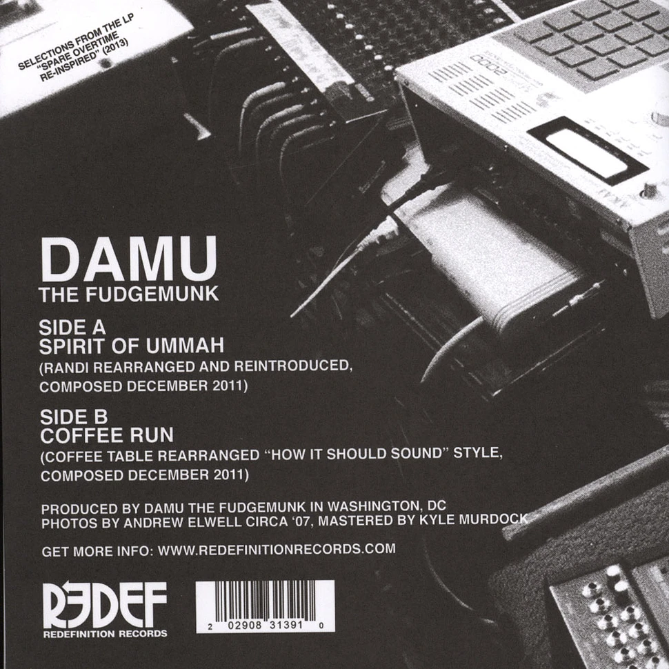 Damu The Fudgemunk - Spirit Of Ummah / Coffee Run