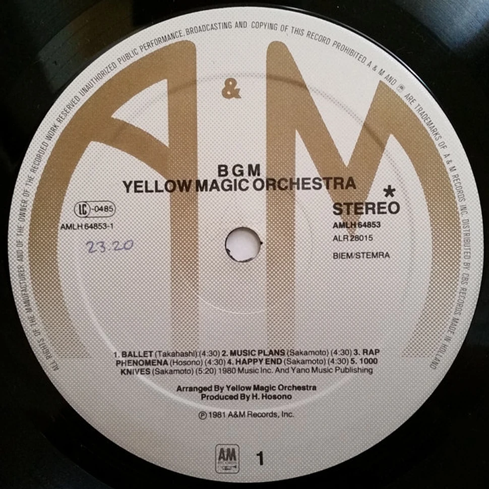 Yellow Magic Orchestra - BGM