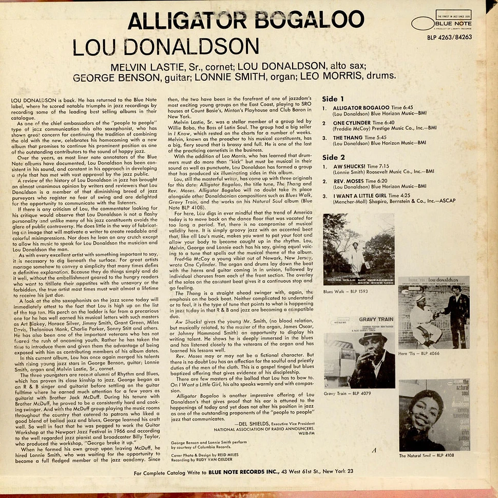 Lou Donaldson - Alligator Bogaloo