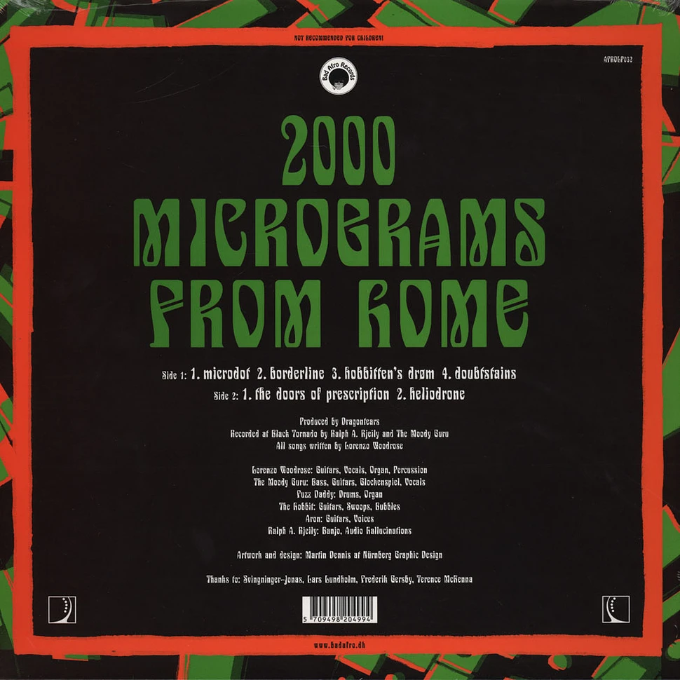 Dragontears - 2000 Micrograms From Home