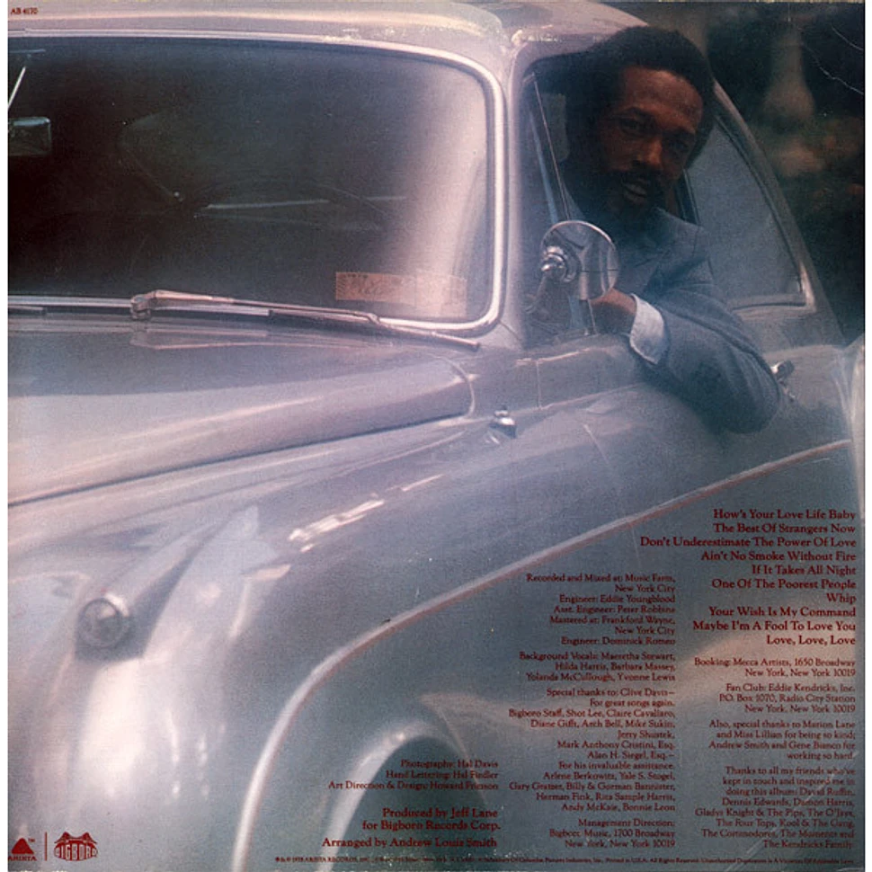 Eddie Kendricks - Vintage '78