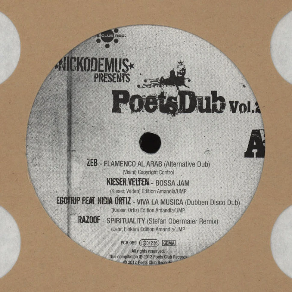 Nickodemus - Poets Dub Volume 2 HHV Bundle