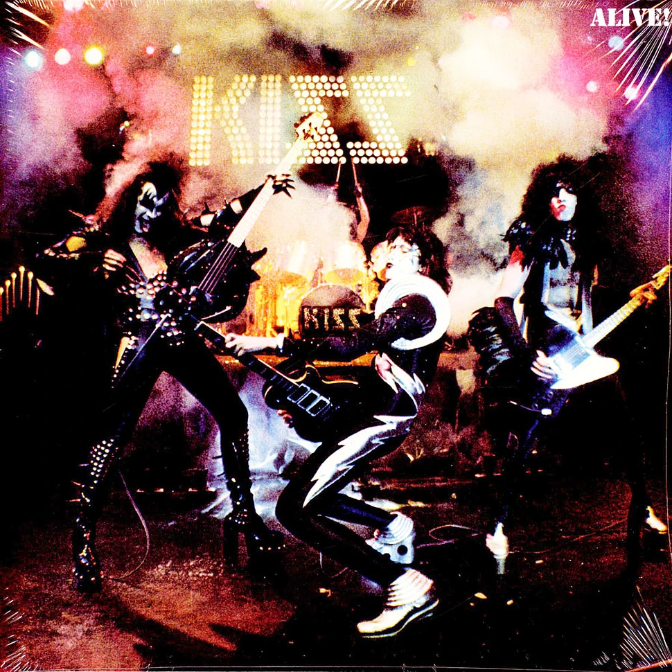Kiss Alive Vinyl 2LP 1975 EU Reissue HHV