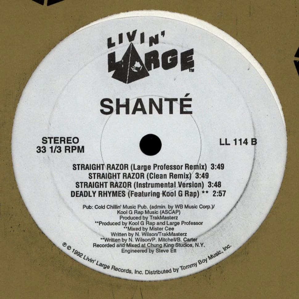 Roxanne Shanté - Straight Razor
