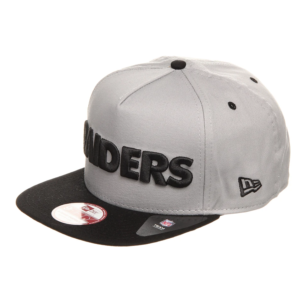 New Era - Oakland Raiders A-Tone Word Snapback Cap