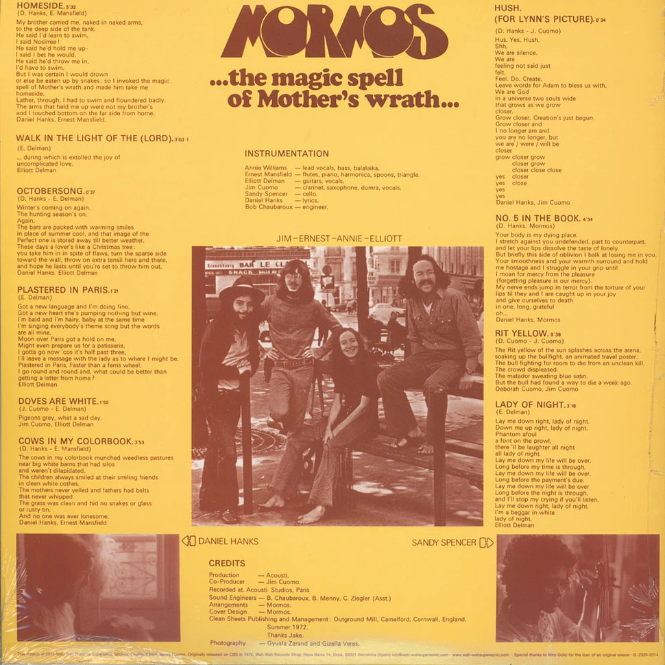 Mormos - The Magic Spell Of Mother's Wrath