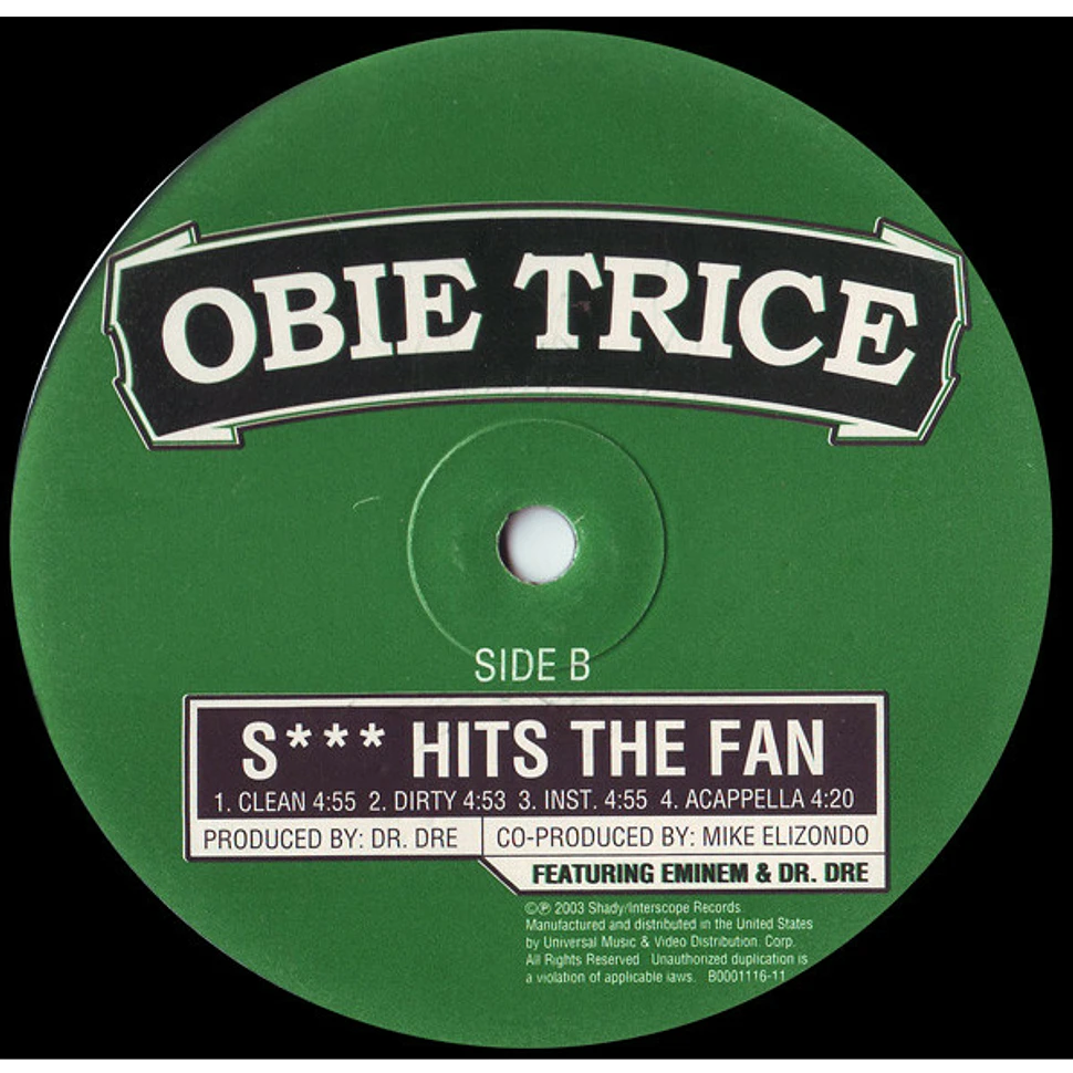 Obie Trice - Got Some Teeth / S*** Hits The Fan