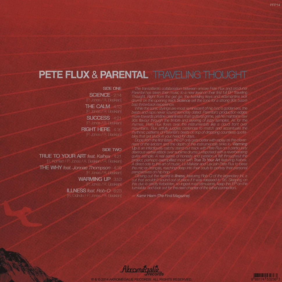 Pete Flux & Parental (de Kalhex) - Traveling Thought