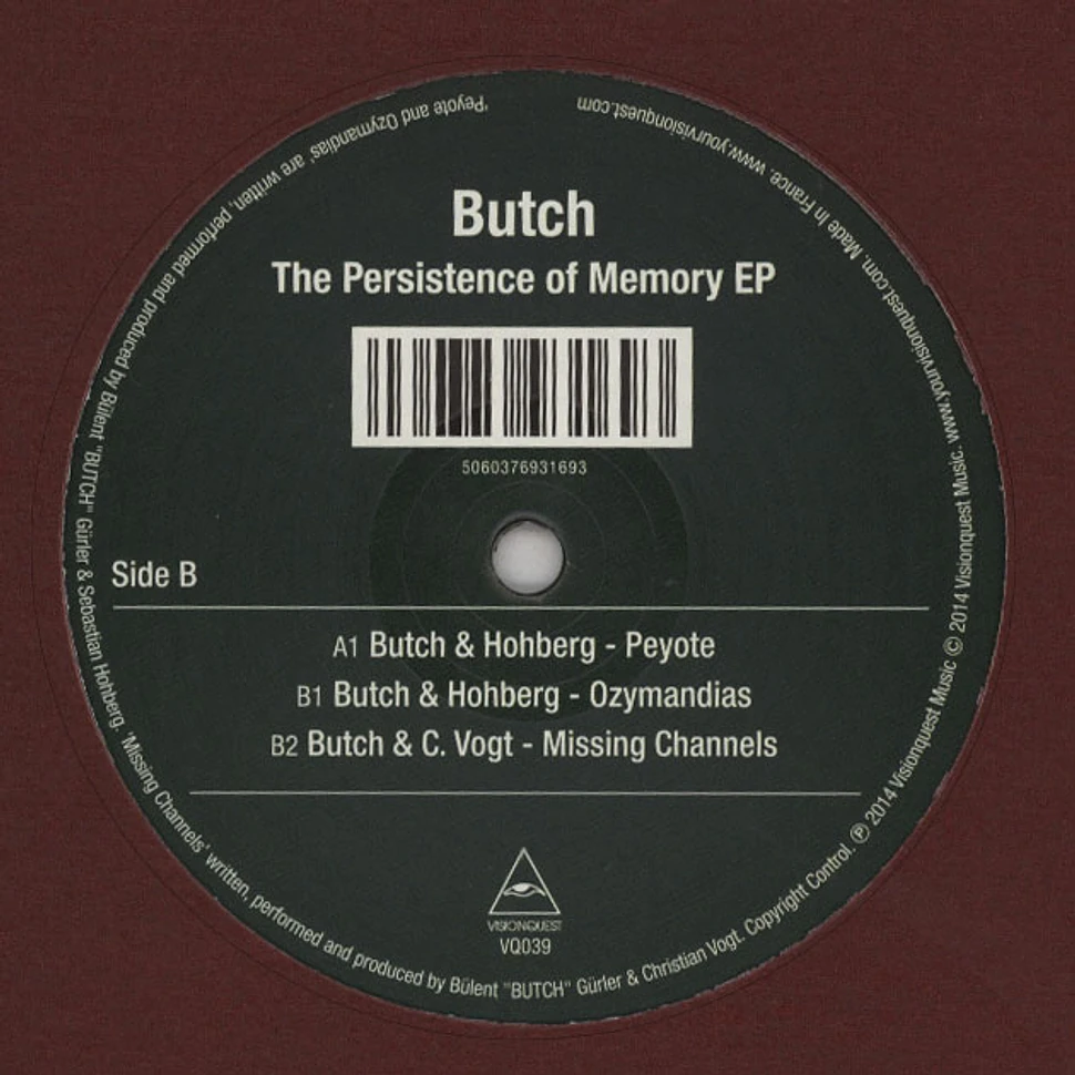 Butch & Hohberg - The Persistence Of Memory