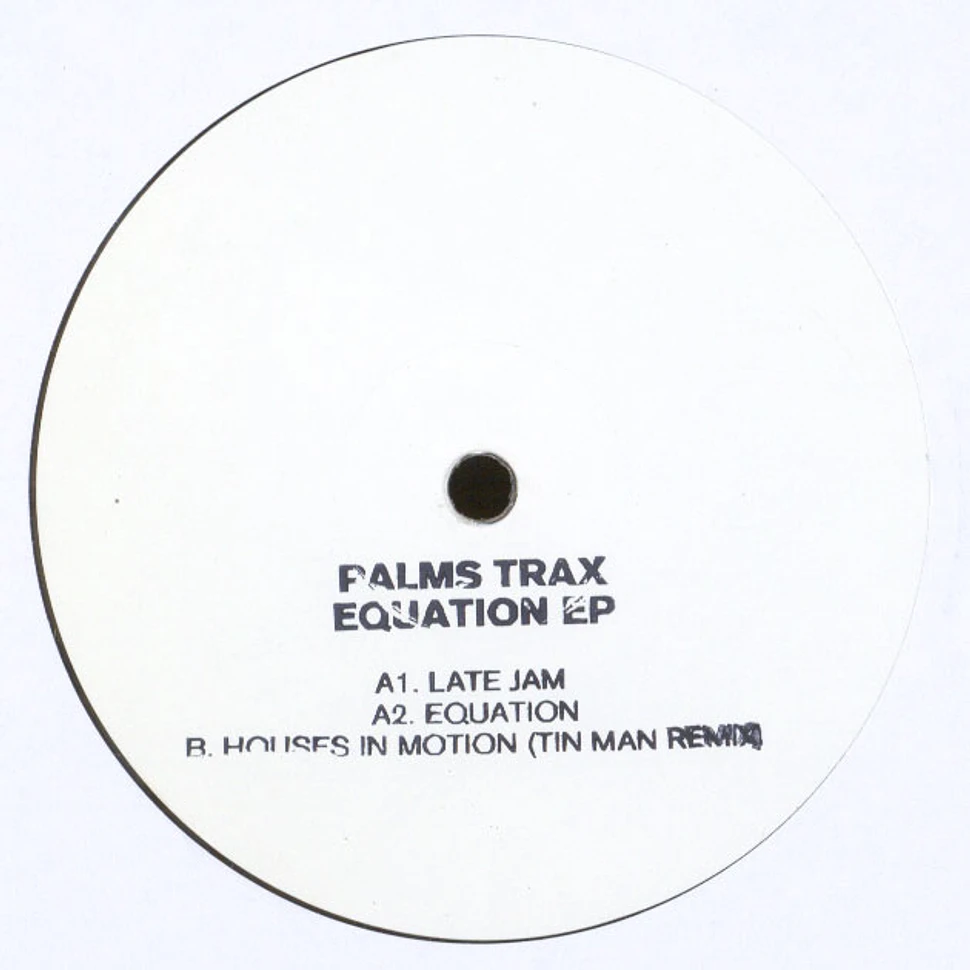 Palms Trax - Equation EP (2nd Edition)