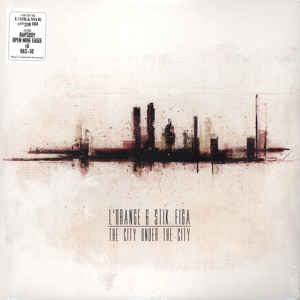 L'Orange & Stik Figa - The City Under The City Clear & Gray Vinyl Edition