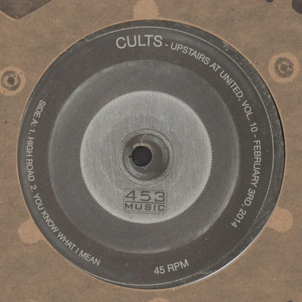 Cults - Upstairs At United Volume 10