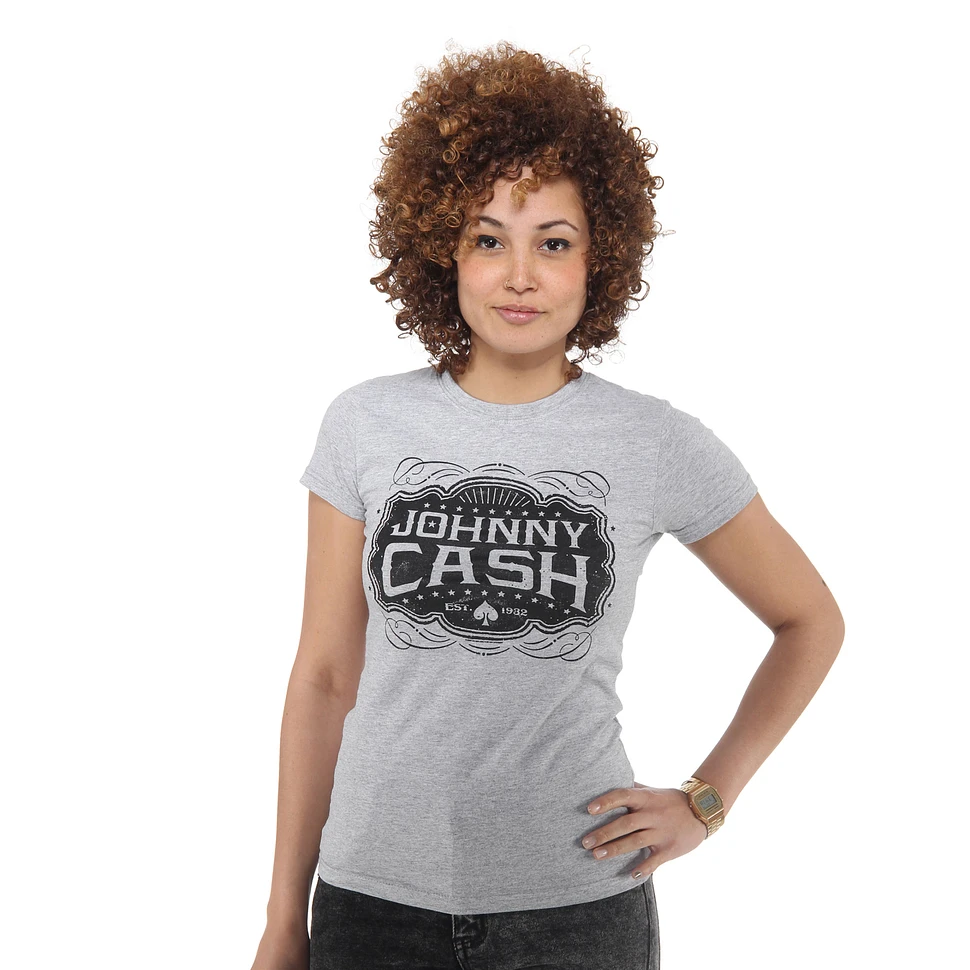 Johnny Cash - Shield Women T-Shirt