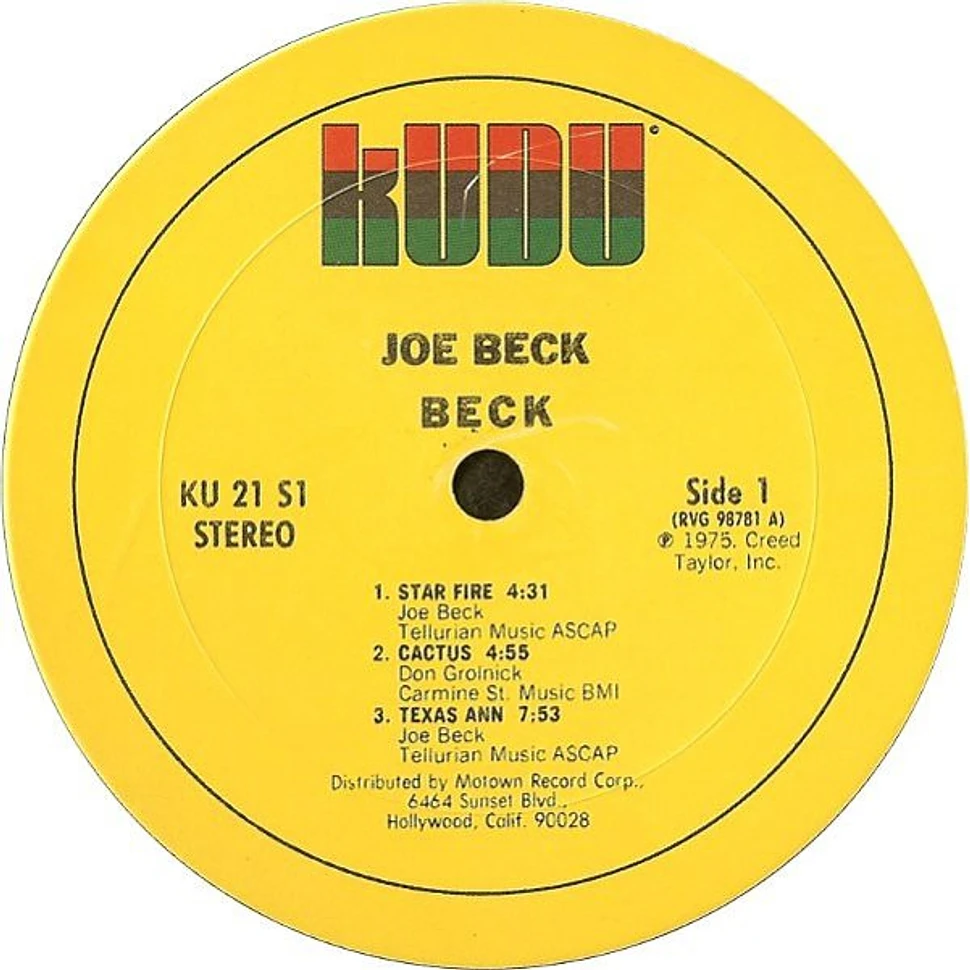 Joe Beck - Beck
