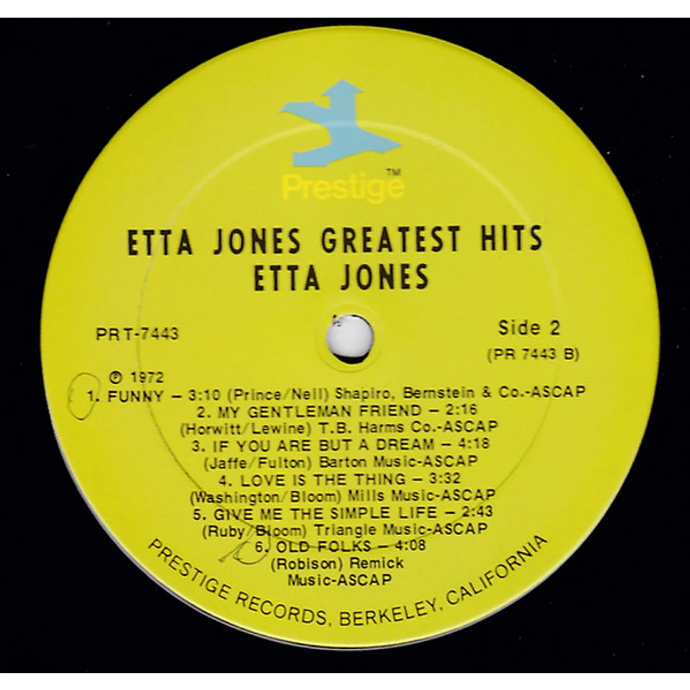 Etta Jones - Greatest Hits