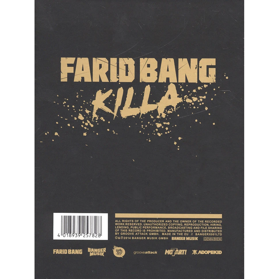 Farid Bang - Killa Limited Fan Edition