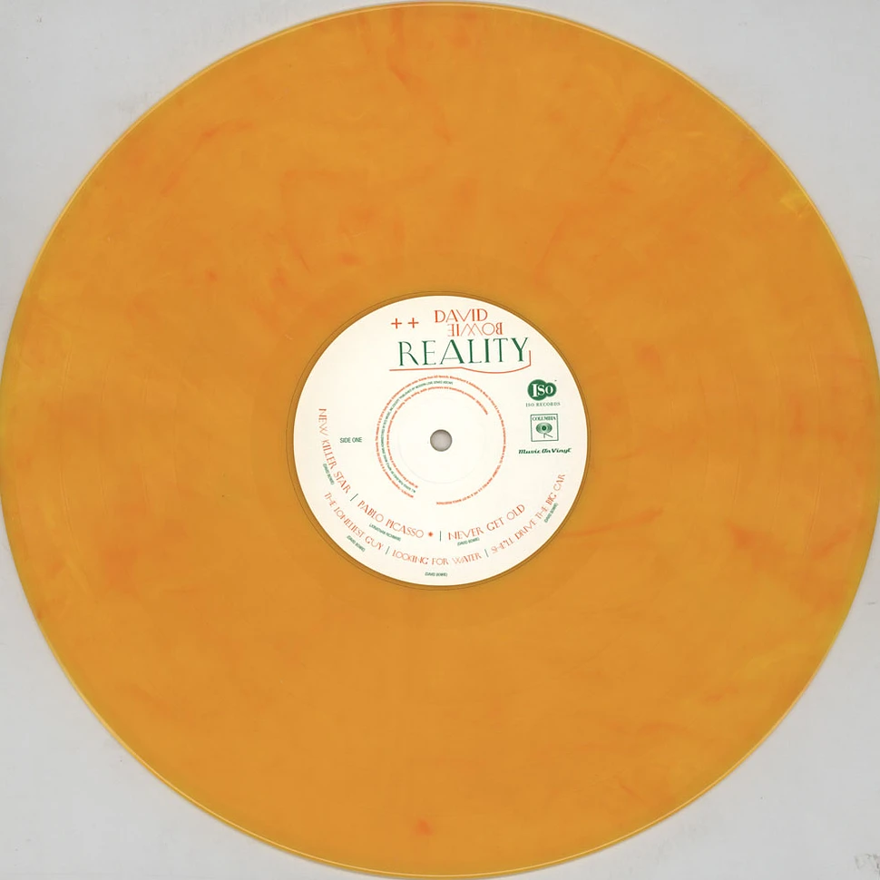 David Bowie - Reality Orange Vinyl Edition