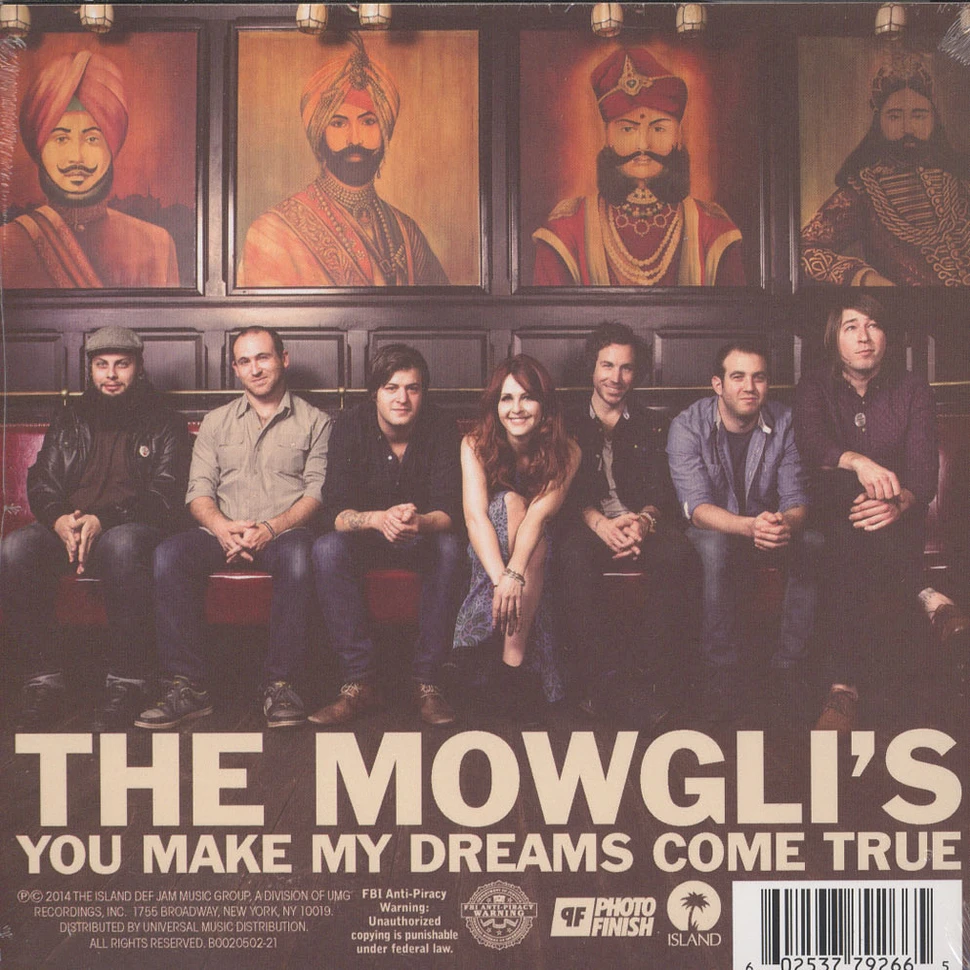 American Authors / The Mowgli's - In A Big Country / You Make My Dreams Come True