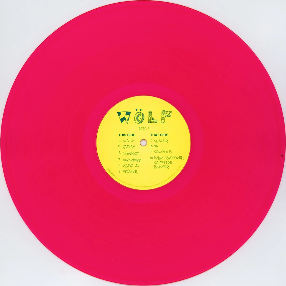 Tyler The Creator - Wolf Pink Vinyl Edition