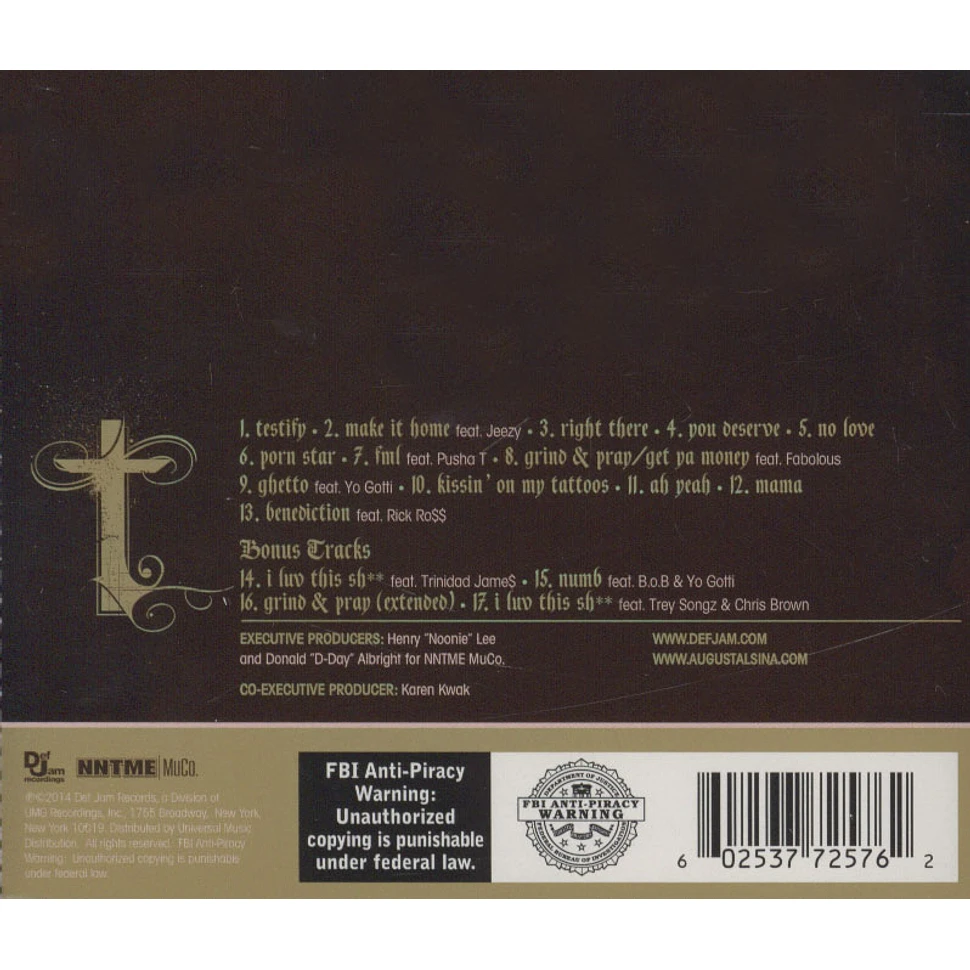 August Alsina - Testimony Deluxe Version