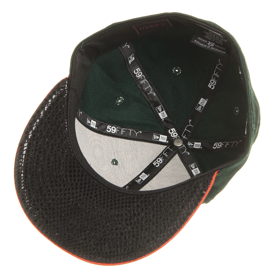 Mishka - Oversized Rasta Adder NE 59fifty Cap