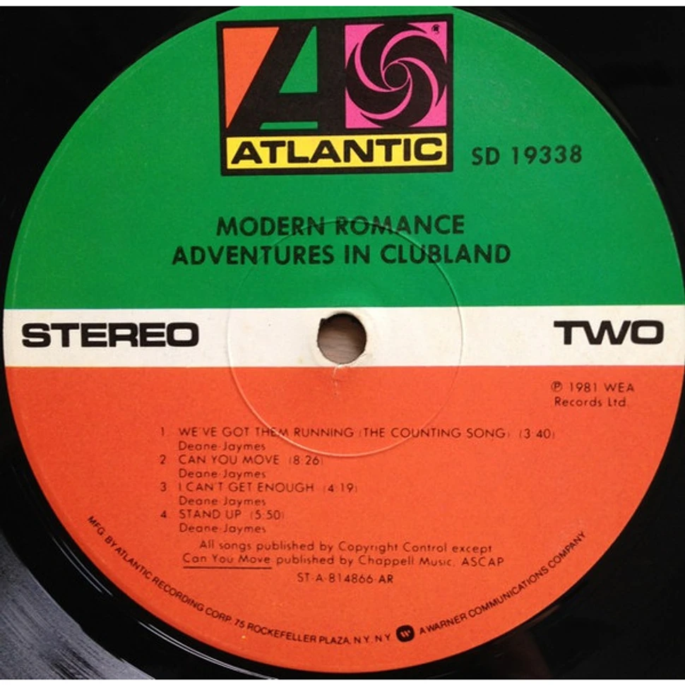 Modern Romance - Adventures In Clubland