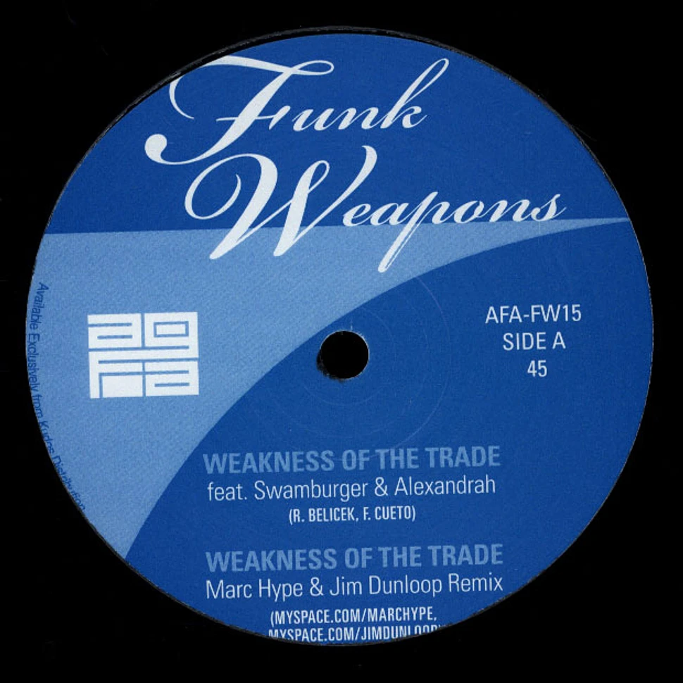 All Good Funk Alliance - Weakness Of The Trade EP