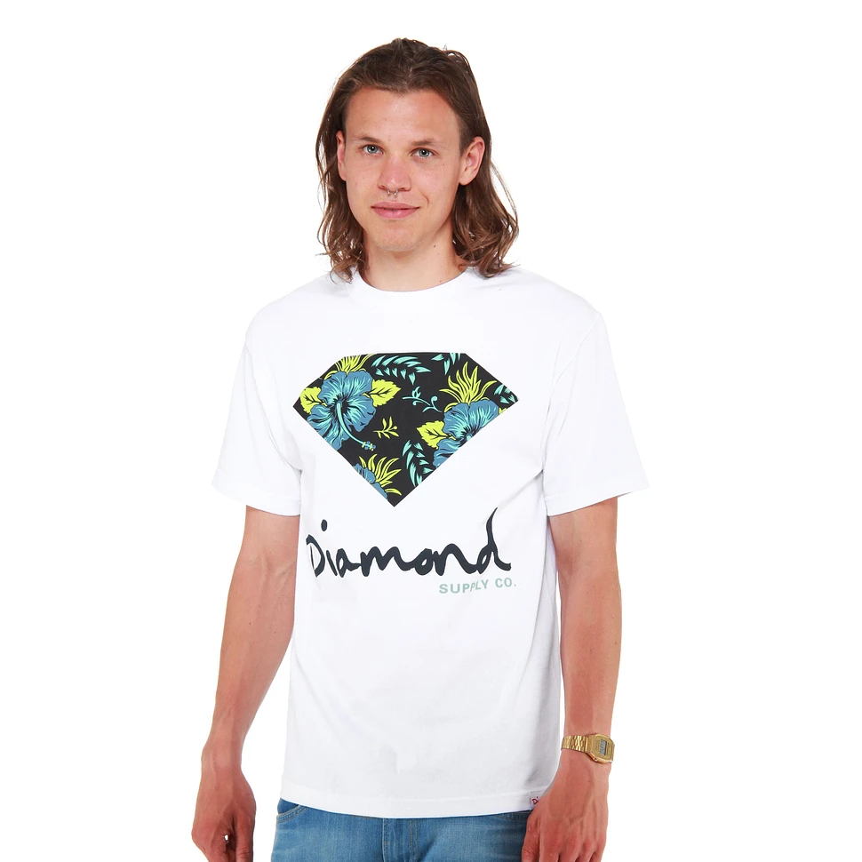 Diamond Supply Co. - Diamond Floral T-Shirt