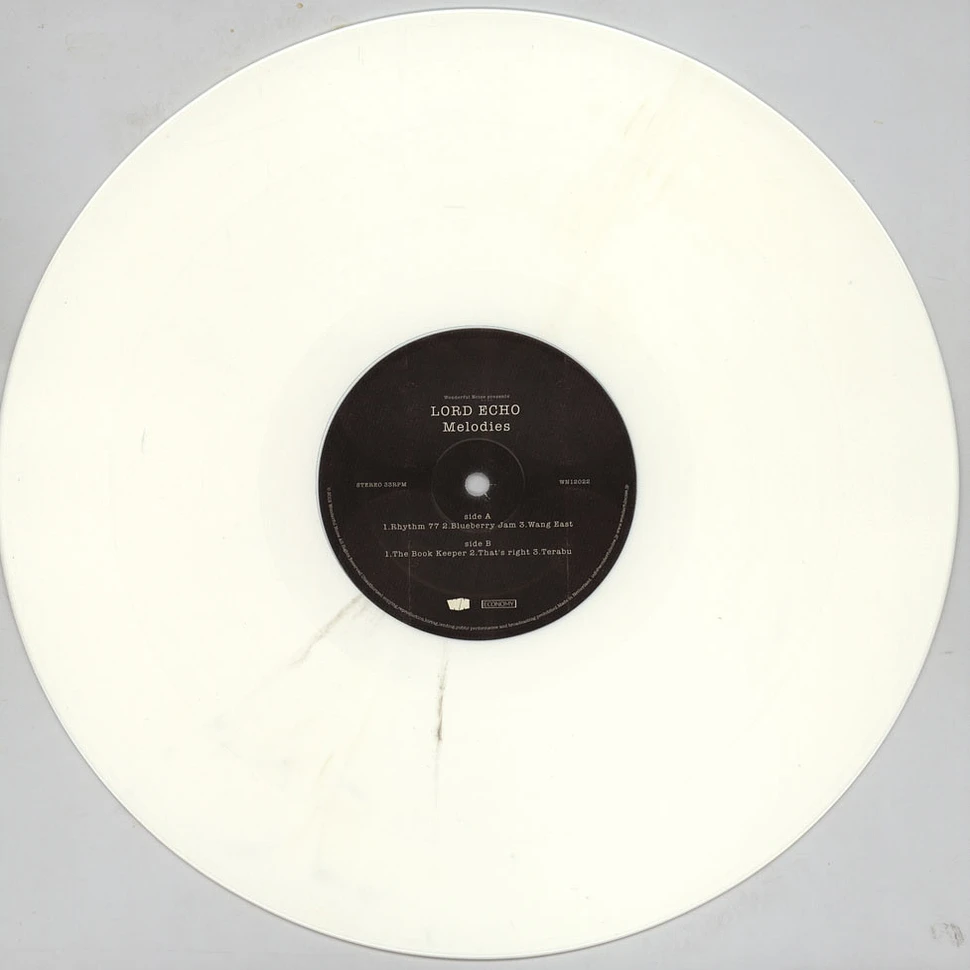 Lord Echo - Melodies HHV Exclusive White Vinyl Edition