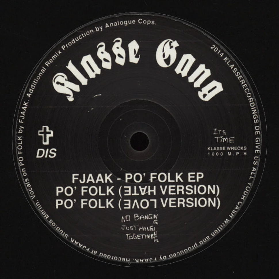Fjaak - Po' Folk EP