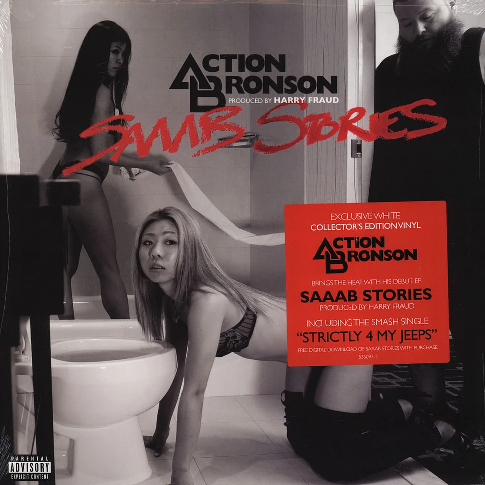 Action Bronson - Saaab Stories White Vinyl Edition