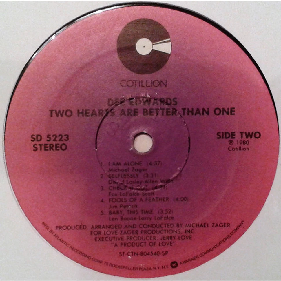 Dee Edwards - Two Hearts Are Better Than One