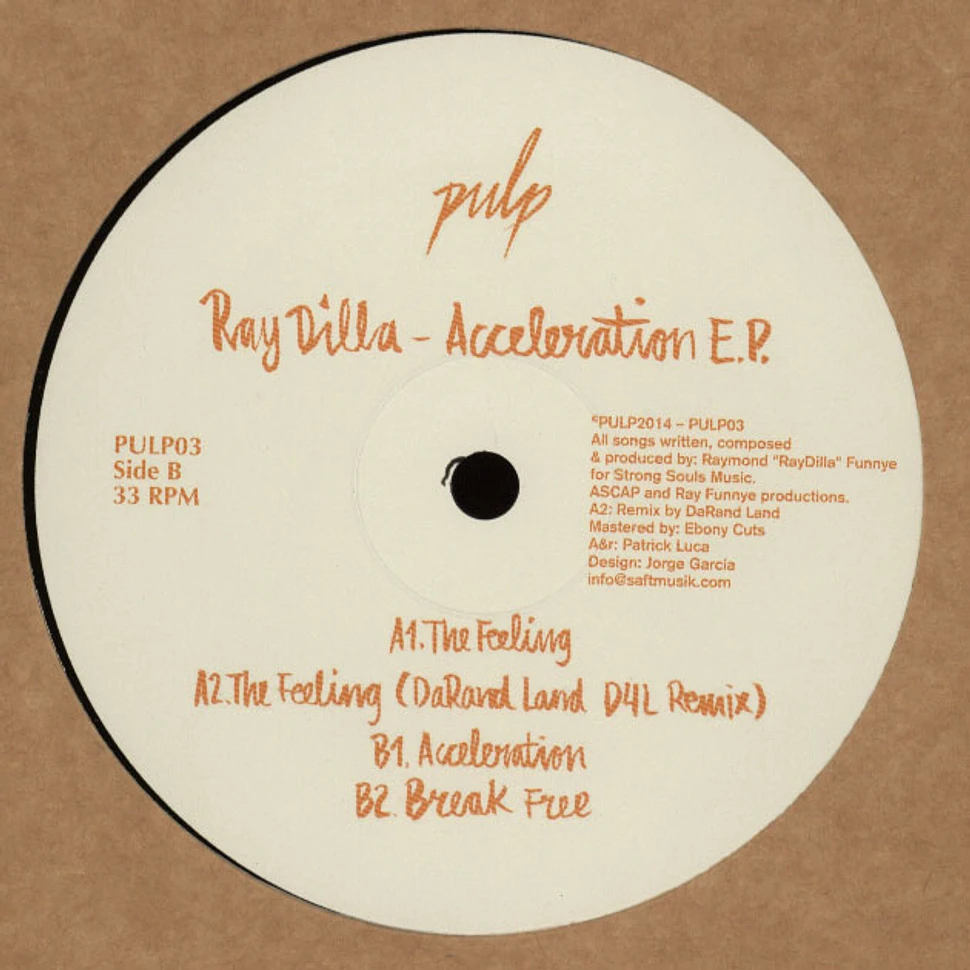 Raydilla - Acceleration EP