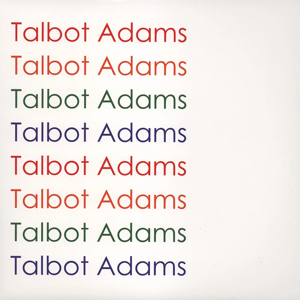 Talbot Adams - Talbot Adams