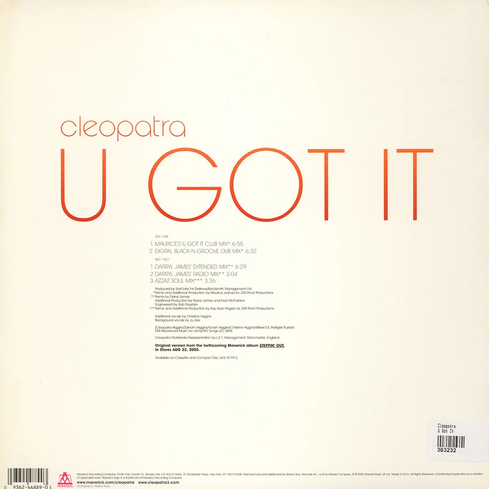 Cleopatra - U Got It