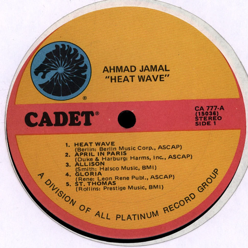 Ahmad Jamal - Heat Wave