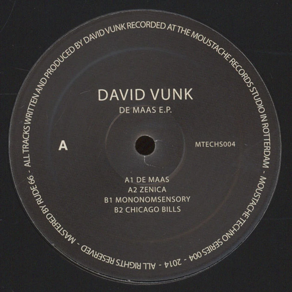 David Vunk - De Maas EP
