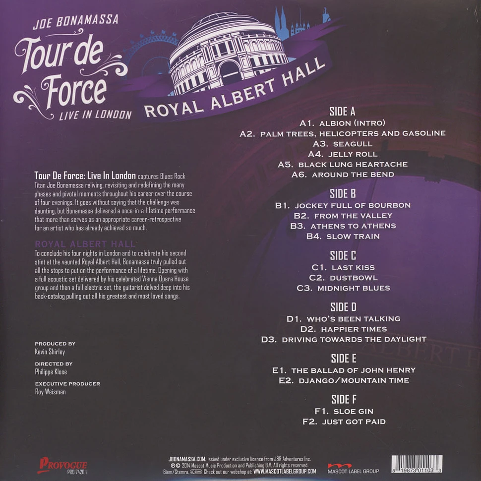 Joe Bonamassa - Tour De Force - Royal Albert Hall