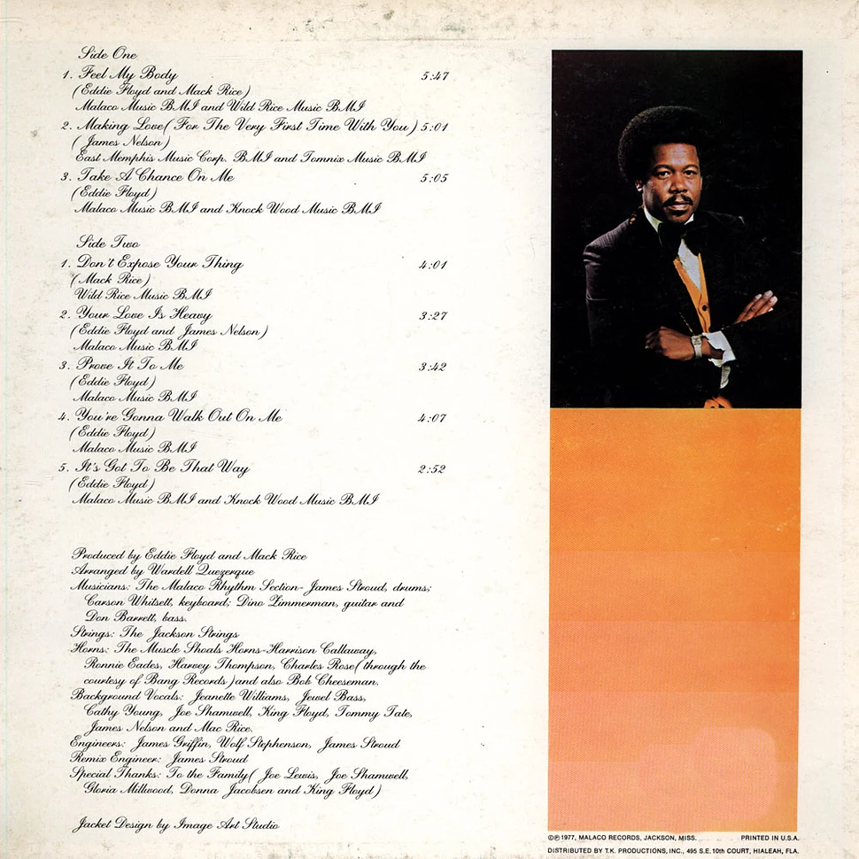 Eddie Floyd - Experience