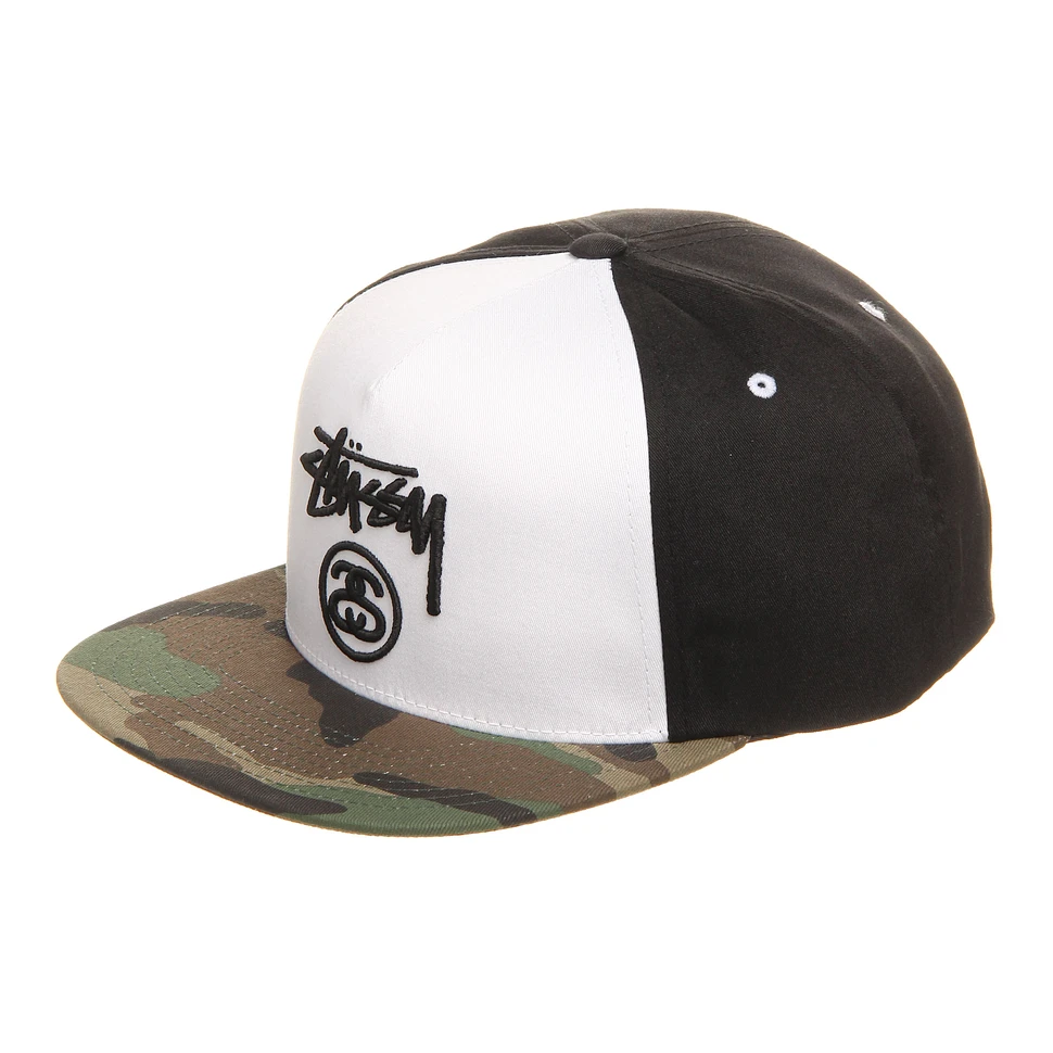 Stüssy - 3-Tone Snapback Cap