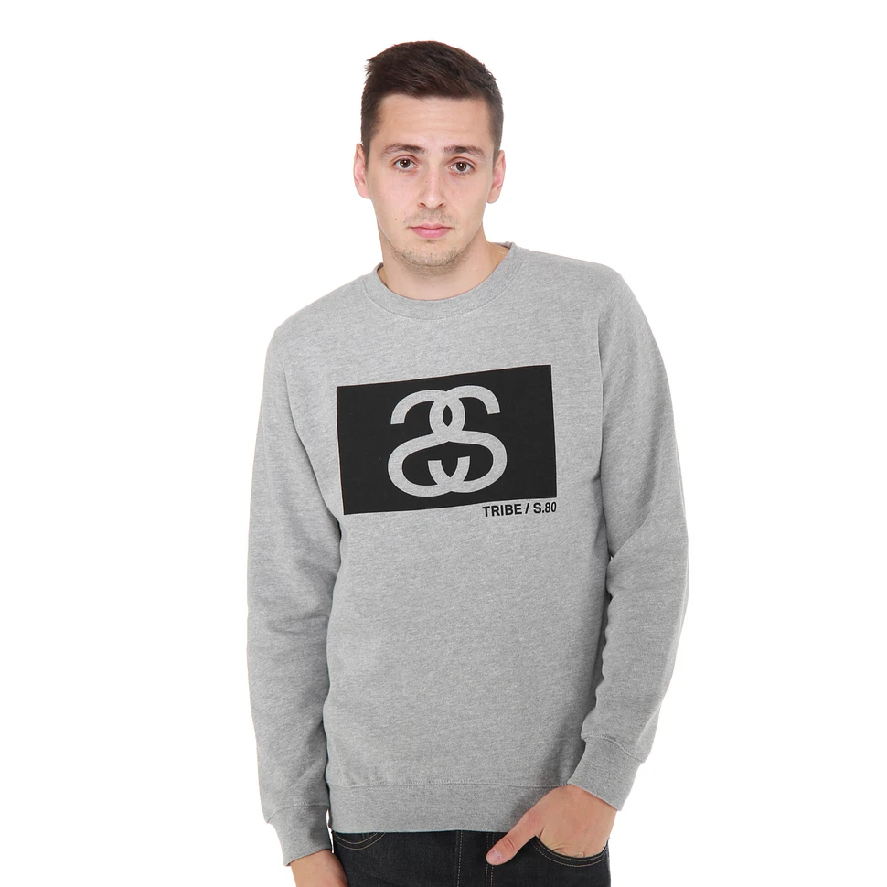 Stüssy - SS Tribe Box Crewneck Sweater