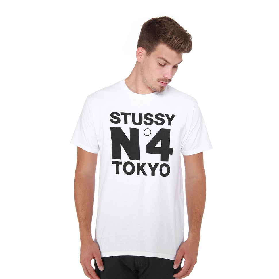 Stüssy - No 4 Tokyo T-Shirt
