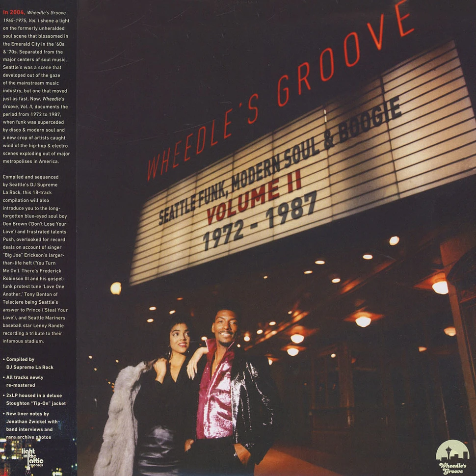 Wheedle's Groove - Volume 2: Seattle Funk, Modern Soul & Boogie 1972-1987