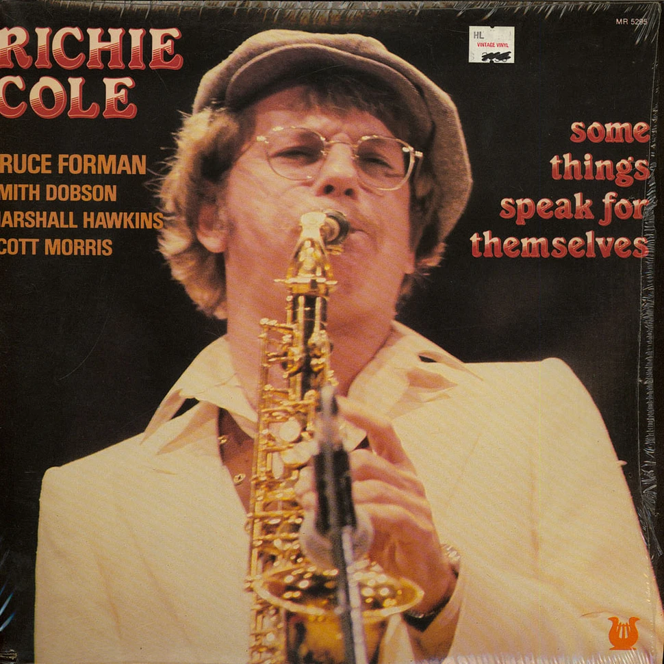 Richie Cole - Some Things Speak For Themselves