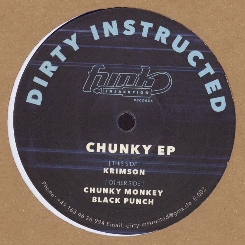 Dirty Instructed - Chunky EP