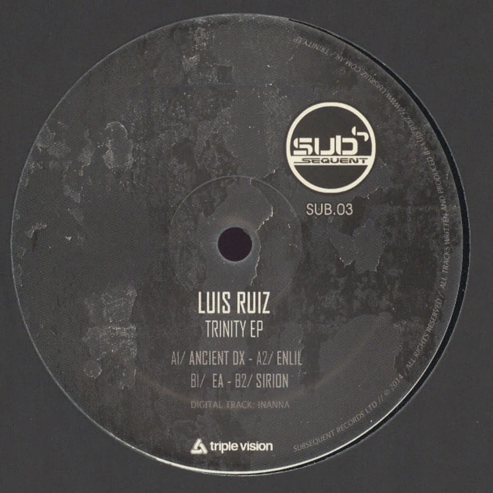 Luis Ruiz - Trinity EP