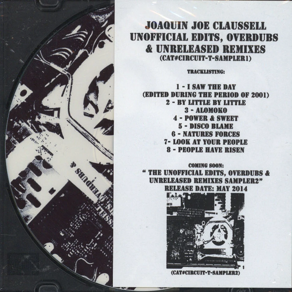 Joaquin Joe Claussell - The Unofficial Edits, Overdubs & Unreleased Remixes Sampler One