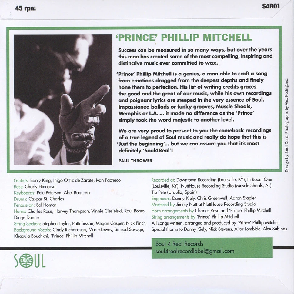 Prince Phillip Mitchell - Just The Beginning